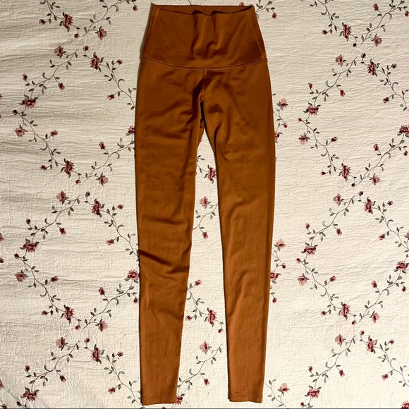 Mika Yoga Wear leggings, Burnt Orange, Size Small - Picture 1 of 4